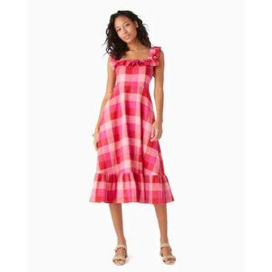 Kate Spade plaid picnic dress NWT XL THIS SEASON!